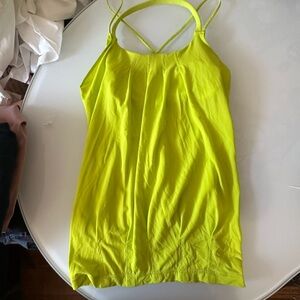 Lululemon Athletica Vibrant Yellow Camisole